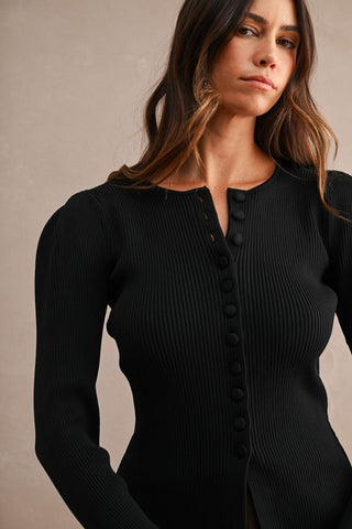 Sutton Knit Cardigan Top