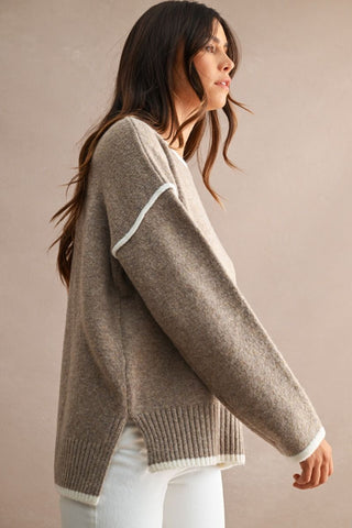 Kendall Relaxed Knit Sweater
