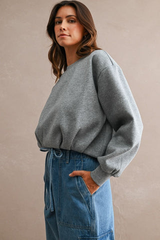Monroe Cropped Sweatshirt