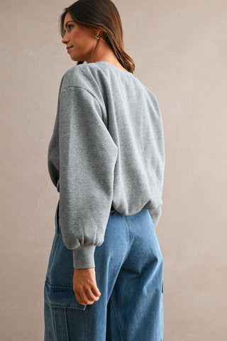 Monroe Cropped Sweatshirt