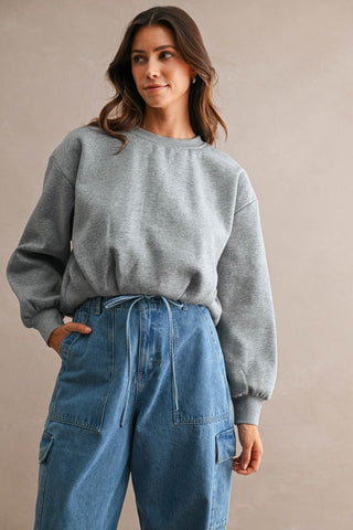 Monroe Cropped Sweatshirt