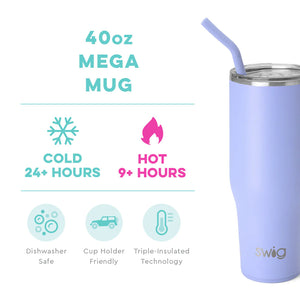 SWIG Hydrangea Mega Mug
