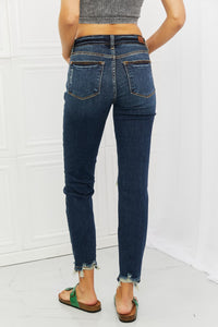Melaney Mid Rise Distressed Relaxed Fit Jeans