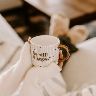 Be Still and Know Tile Coffee Mug