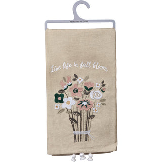 Full Bloom Kitchen Towel