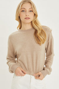Maple Cinnamon Sweater in Mocha