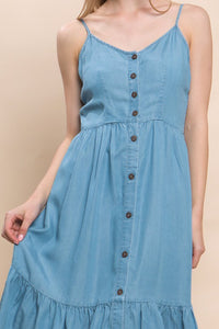 Cami Midi Button Down Dress