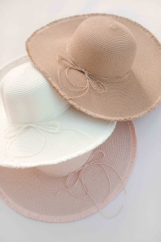 Meet Me In Miami Straw Hat In Tan