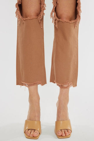 Carly High Rise Straight Leg Jeans
