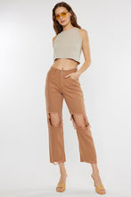 Carly High Rise Straight Leg Jeans