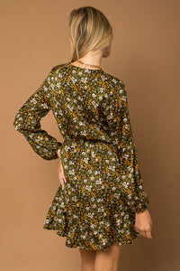 Time For Me Floral Print Dress