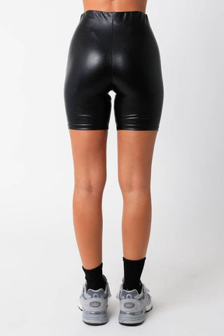 Row Pu Vegan Biker Shorts
