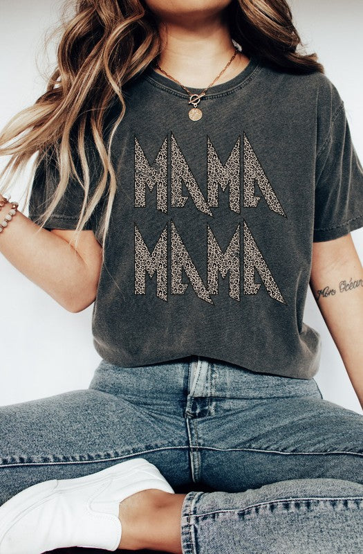 Oversized Rock Mama Graphic Tee