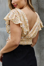 Your Hidden Gem Floral Printed Cropped Blouse