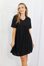 Another Day Casual Dress in Black