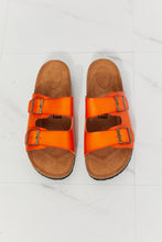 Feeling Alive Slide Sandals in Orange