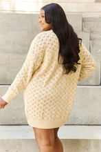 Breezy Days Open Front Sweater Cardigan