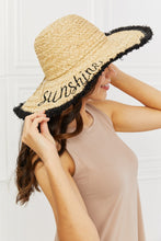 Sunshine Straw Fringe Hat