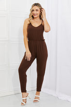 Comfy Casual Jumpsuit in Brown
