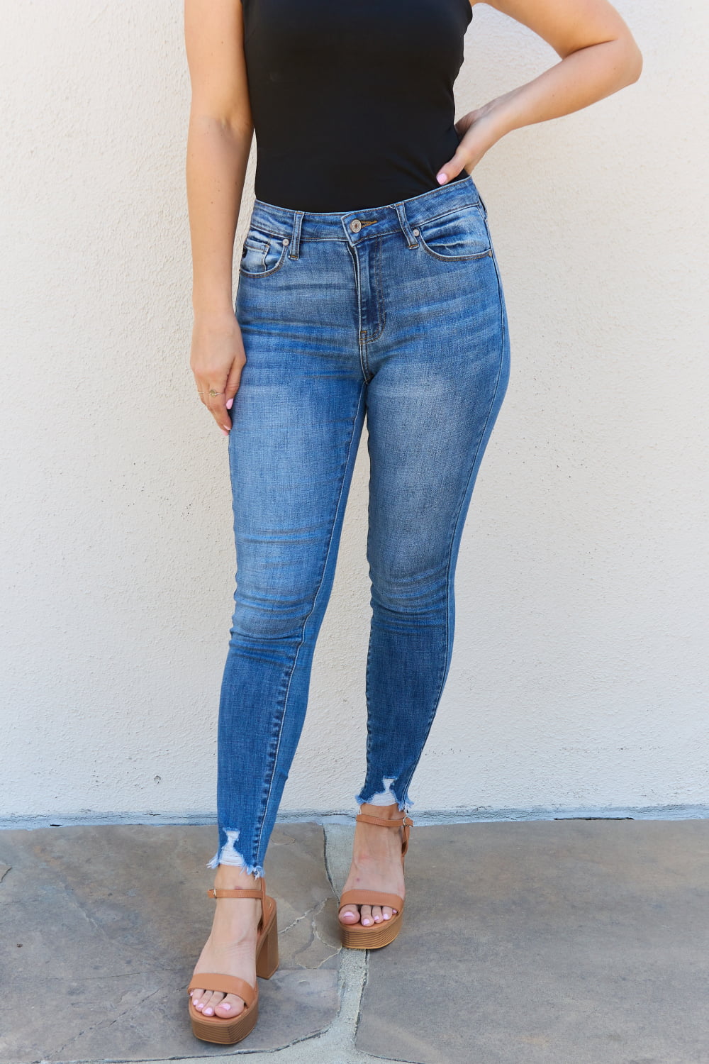 Lindsay High Rise Skinny Jeans