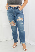 Bella Distressed Straight Jeans
