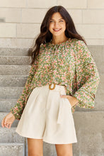 She's Blossoming Floral Blouse