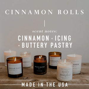 Cinnamon Rolls Soy Candle
