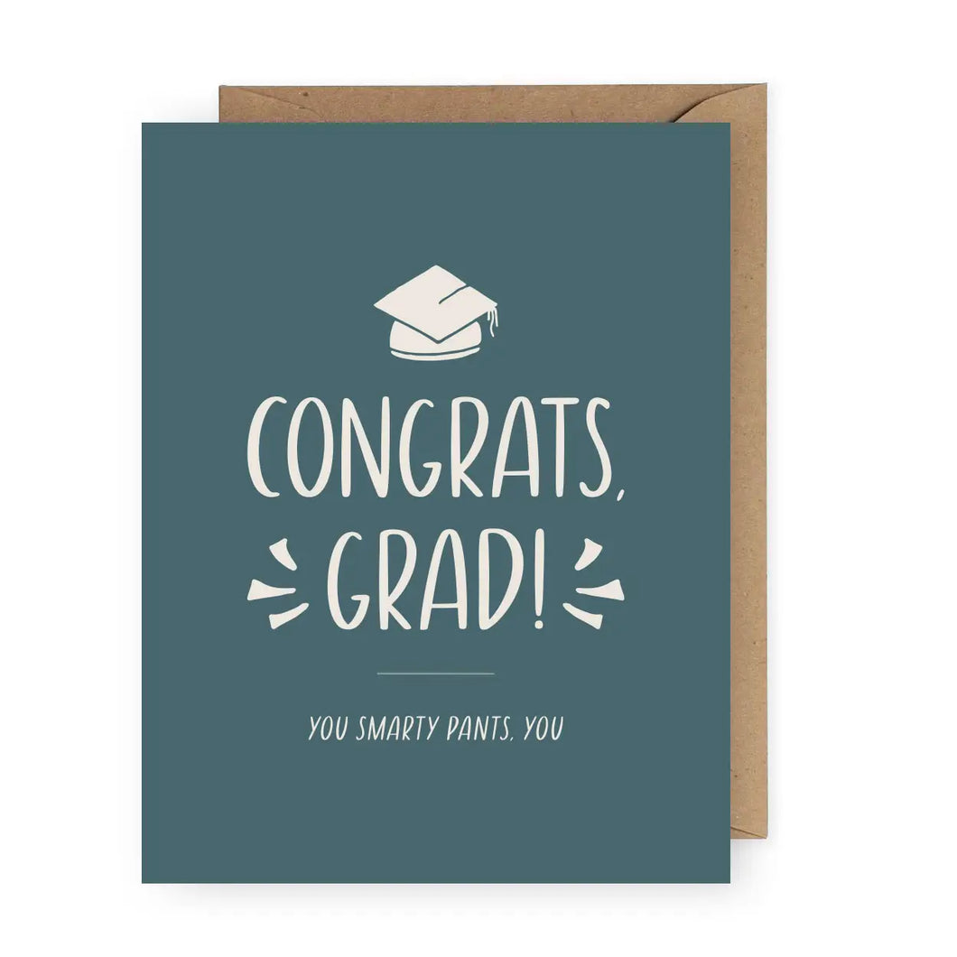 Congrats Grad Graduation Greeting Card