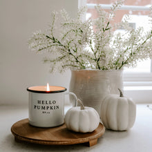 Hello Pumpkin Soy Candle - Coffee Mug Candle