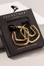 Geometric Hoop Earrings by Secret Box