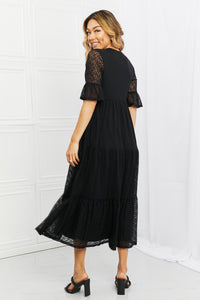 Lovely Lace Tiered Dress