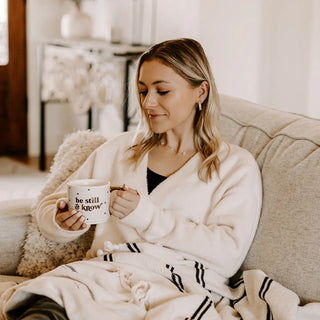 Be Still and Know Tile Coffee Mug