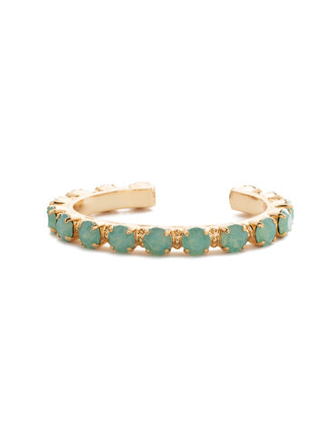 Riveting Romance Cuff Bracelet  in Gold