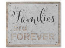 Barnwood Tabletop Signs with Tin Overlay