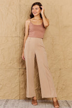 Pretty Pleased High Waist Pants in Camel