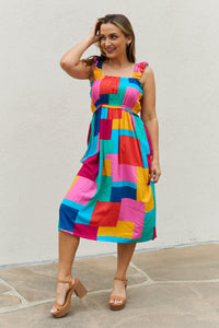 Jackie Multicolored Summer Dress