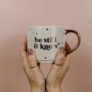 Be Still and Know Tile Coffee Mug