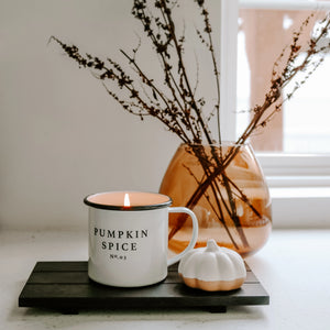 Pumpkin Spice Soy Candle - Coffee Mug Candle