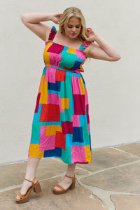 Jackie Multicolored Summer Dress