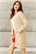 Breezy Days Open Front Sweater Cardigan