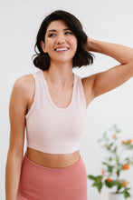 Simplest of Things Cropped Tank in Pastel Pink