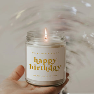 Happy Birthday Soy Candle